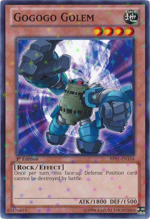 Gogogo Golem [BP01-EN164] Starfoil Rare - Duel Kingdom