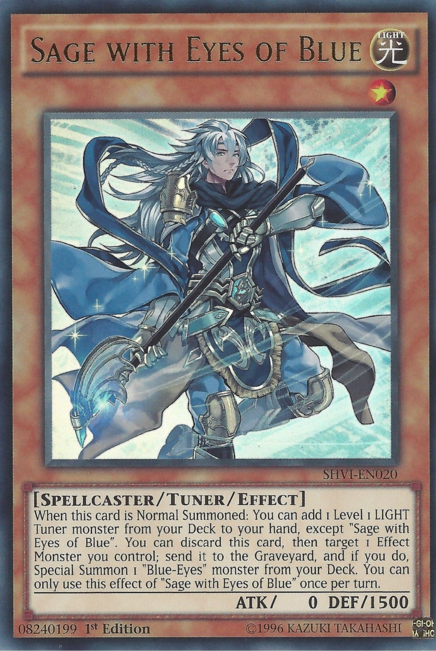 Sage with Eyes of Blue [SHVI-EN020] Ultra Rare - Duel Kingdom