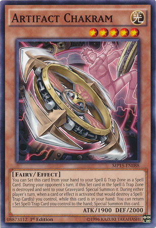 Artifact Chakram [MP15-EN088] Common - Duel Kingdom