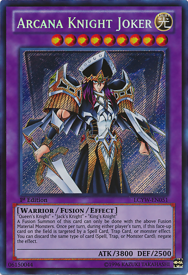 Arcana Knight Joker [LCYW-EN051] Secret Rare - Duel Kingdom