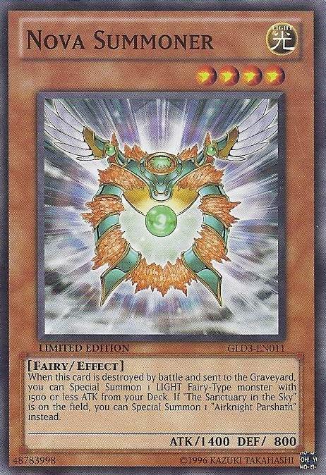 Nova Summoner [GLD3-EN011] Common - Duel Kingdom