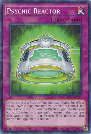 Psychic Reactor [BP03-EN222] Shatterfoil Rare - Duel Kingdom