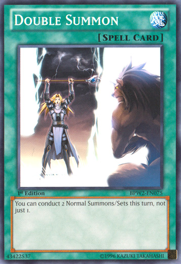 Double Summon [BPW2-EN075] Common - Duel Kingdom