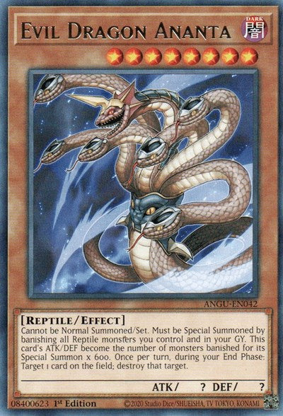 Evil Dragon Ananta (Rare) [ANGU-EN042] Rare - Duel Kingdom