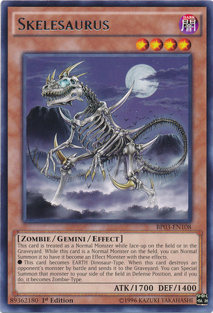 Skelesaurus [BP03-EN108] Rare - Duel Kingdom