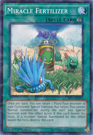 Miracle Fertilizer [BP03-EN162] Shatterfoil Rare - Duel Kingdom