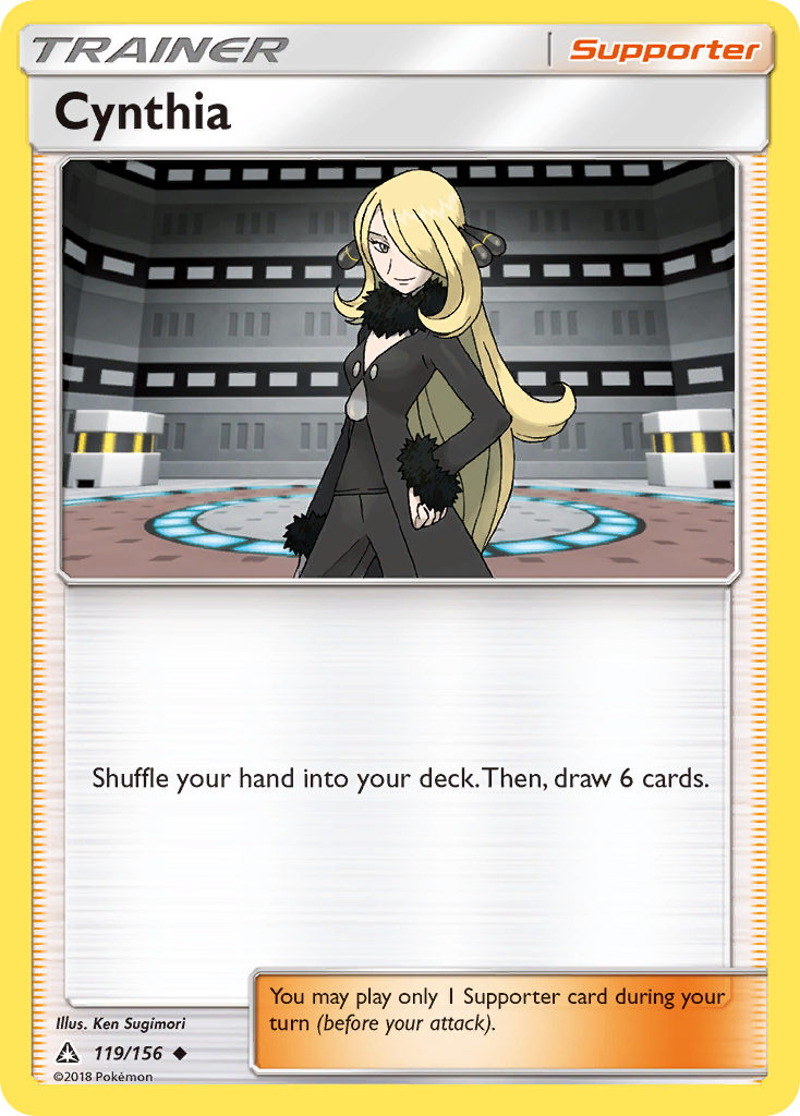 Cynthia (119/156) [Sun & Moon: Ultra Prism] - Duel Kingdom