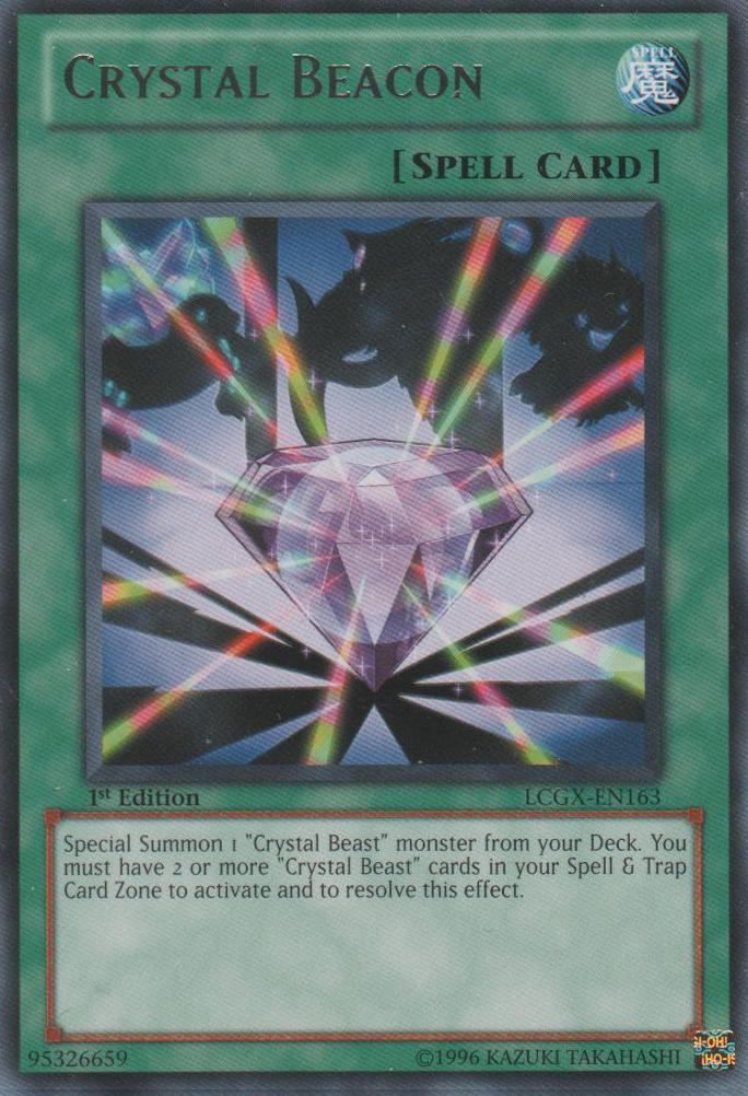 Crystal Beacon [LCGX-EN163] Rare - Duel Kingdom