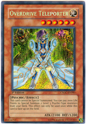 Overdrive Teleporter [CSOC-EN083] Secret Rare - Duel Kingdom