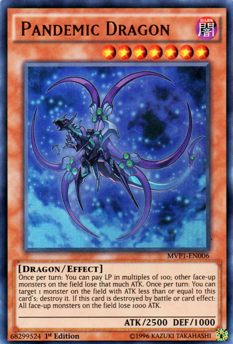 Pandemic Dragon [MVP1-EN006] Ultra Rare - Duel Kingdom