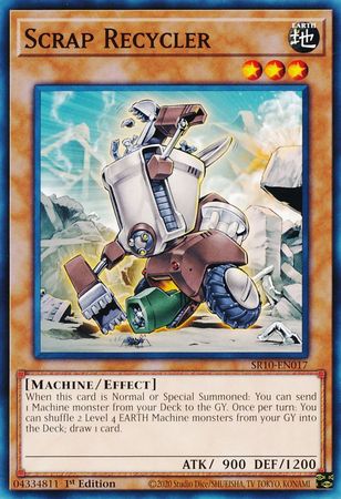 Scrap Recycler [SR10-EN017] Common - Duel Kingdom