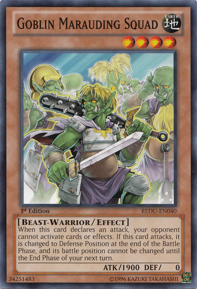 Goblin Marauding Squad [REDU-EN040] Common - Duel Kingdom