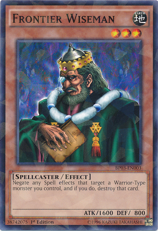 Frontier Wiseman [BP03-EN003] Shatterfoil Rare - Duel Kingdom