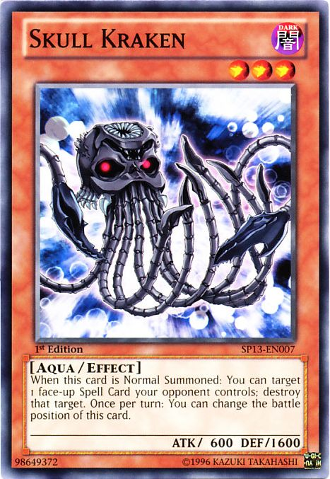 Skull Kraken [SP13-EN007] Common - Duel Kingdom