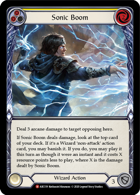 Sonic Boom [ARC119] Unlimited Normal - Duel Kingdom