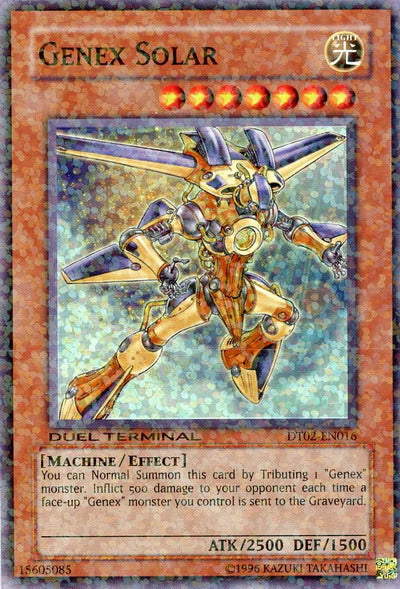 Genex Solar [DT02-EN016] Super Rare - Duel Kingdom