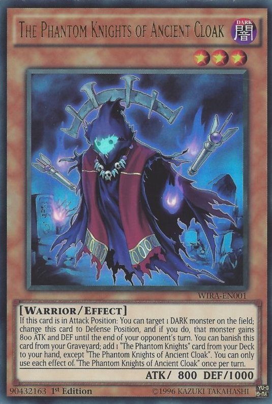 The Phantom Knights of Ancient Cloak [WIRA-EN001] Ultra Rare - Duel Kingdom