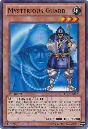 Mysterious Guard [BP01-EN058] Starfoil Rare - Duel Kingdom