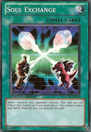 Soul Exchange [GLD4-EN035] Common - Duel Kingdom