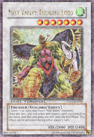 Mist Valley Thunder Lord [DT02-EN090] Ultra Rare - Duel Kingdom