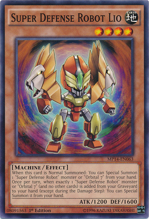 Super Defense Robot Lio [MP14-EN063] Common - Duel Kingdom