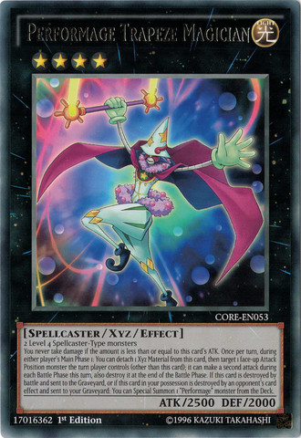 Performage Trapeze Magician [CORE-EN053] Rare - Duel Kingdom