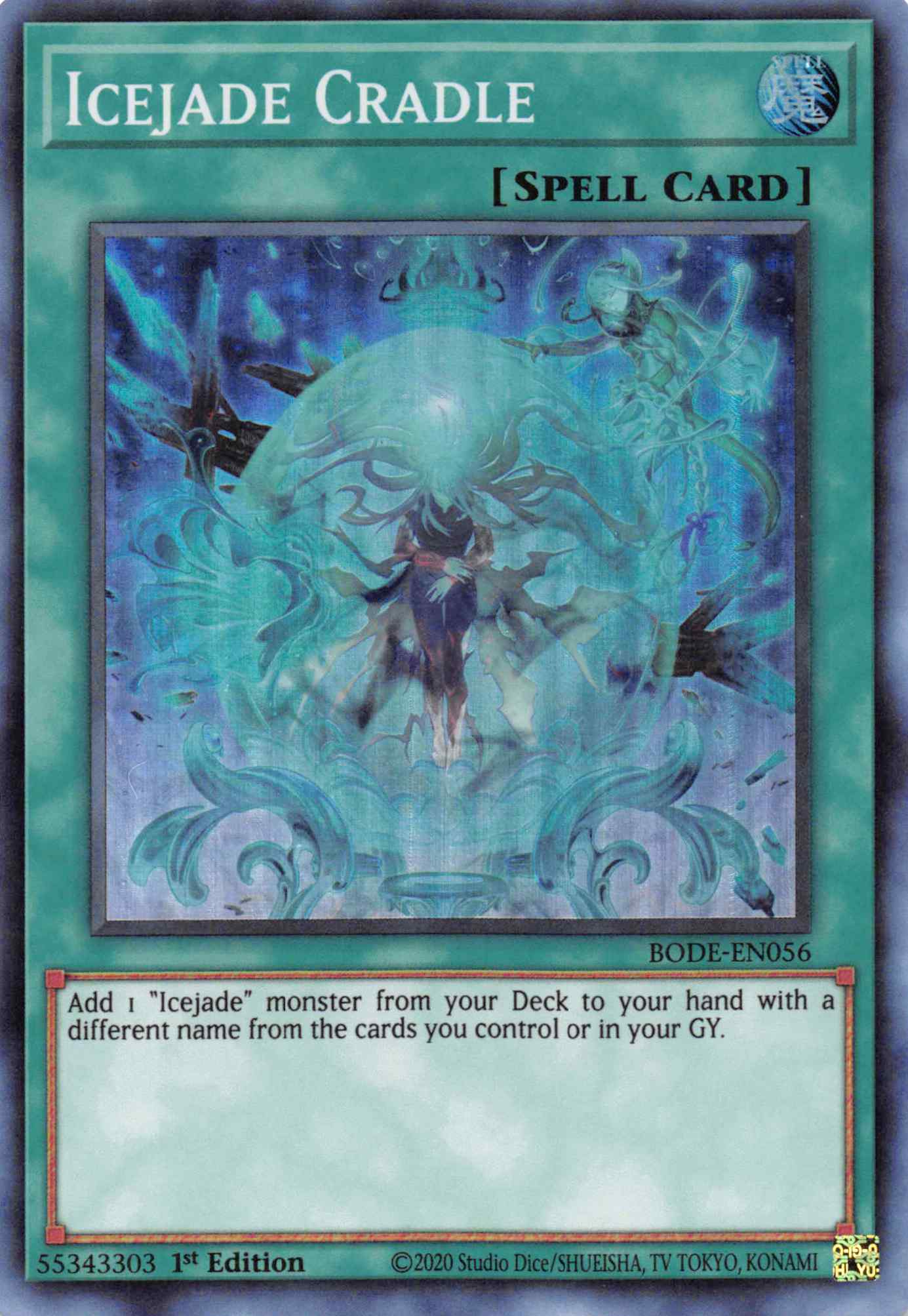 Icejade Cradle [BODE-EN056] Super Rare - Duel Kingdom