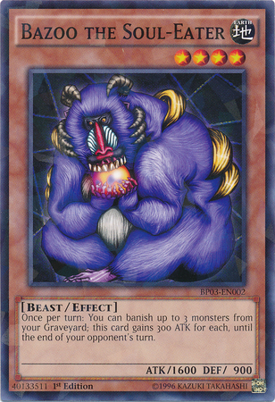 Bazoo the Soul-Eater [BP03-EN002] Shatterfoil Rare - Duel Kingdom