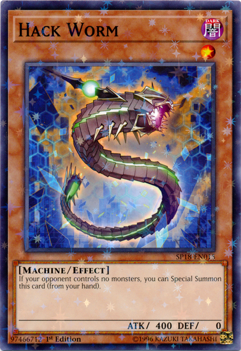 Hack Worm [SP18-EN015] Starfoil Rare - Duel Kingdom