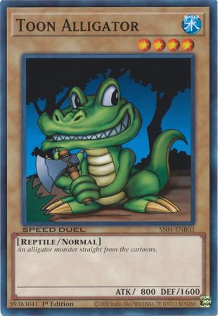 Toon Alligator [SS04-ENB03] Common - Duel Kingdom
