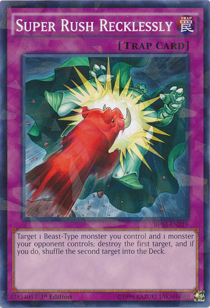 Super Rush Recklessly [BP03-EN219] Shatterfoil Rare - Duel Kingdom