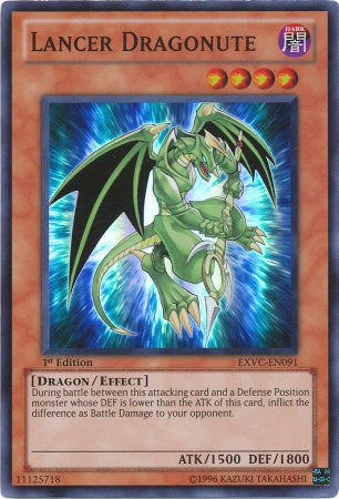 Lancer Dragonute [EXVC-EN091] Super Rare - Duel Kingdom