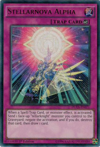 Stellarnova Alpha [DUEA-EN071] Ultra Rare - Duel Kingdom