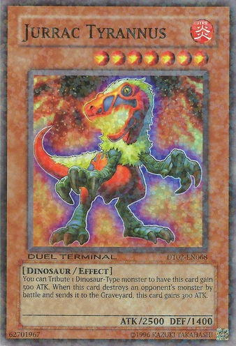 Jurrac Tyrannus [DT02-EN068] Super Rare - Duel Kingdom