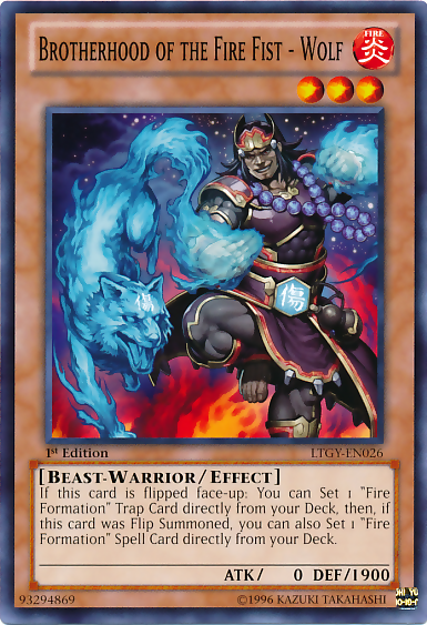 Brotherhood of the Fire Fist - Wolf [LTGY-EN026] Common - Duel Kingdom