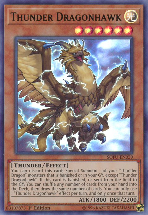 Thunder Dragonhawk [SOFU-EN020] Ultra Rare - Duel Kingdom