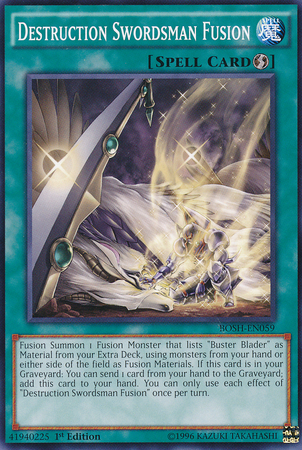 Destruction Swordsman Fusion [BOSH-EN059] Common - Duel Kingdom