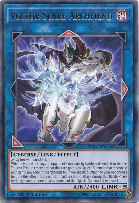 Vector Scare Archfiend [EXFO-EN040] Rare - Duel Kingdom