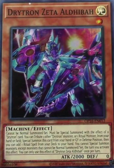 Drytron Zeta Aldhibah [OP16-EN012] Super Rare - Duel Kingdom