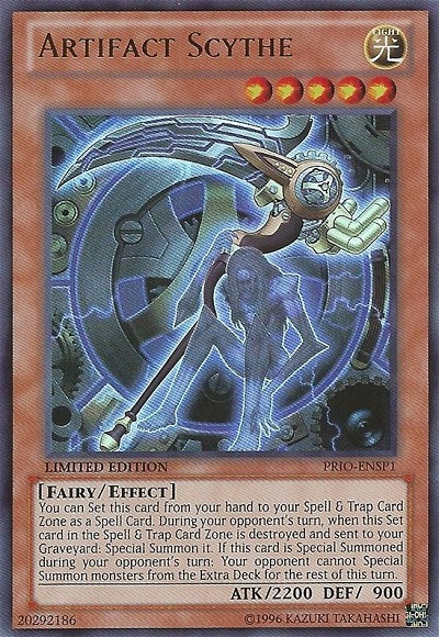 Artifact Scythe [PRIO-ENSP1] Ultra Rare - Duel Kingdom