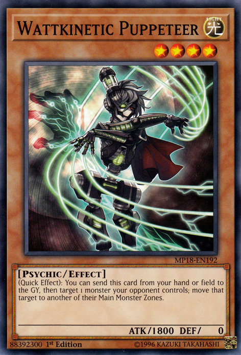 Wattkinetic Puppeteer [MP18-EN192] Common - Duel Kingdom