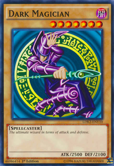 Dark Magician [LDK2-ENY10] Common - Duel Kingdom