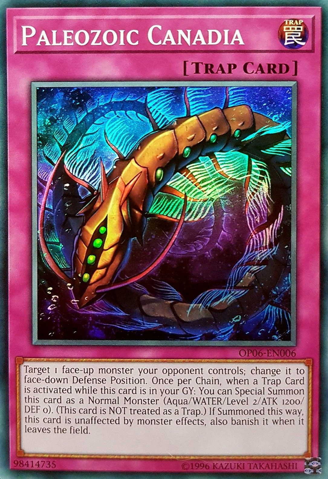 Paleozoic Canadia [OP06-EN006] Super Rare - Duel Kingdom