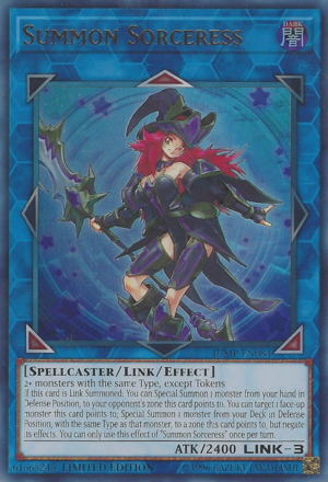 Summon Sorceress [JUMP-EN084] Ultra Rare - Duel Kingdom