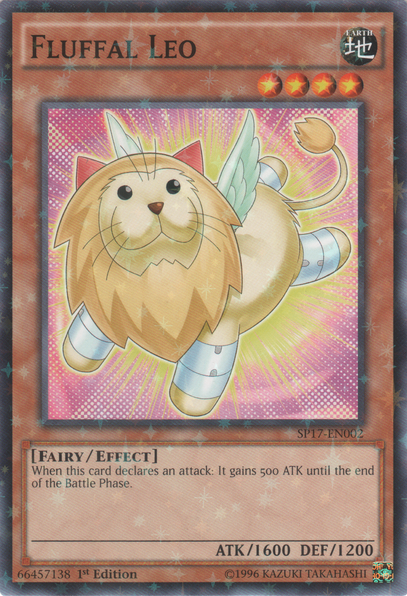 Fluffal Leo [SP17-EN002] Starfoil Rare - Duel Kingdom