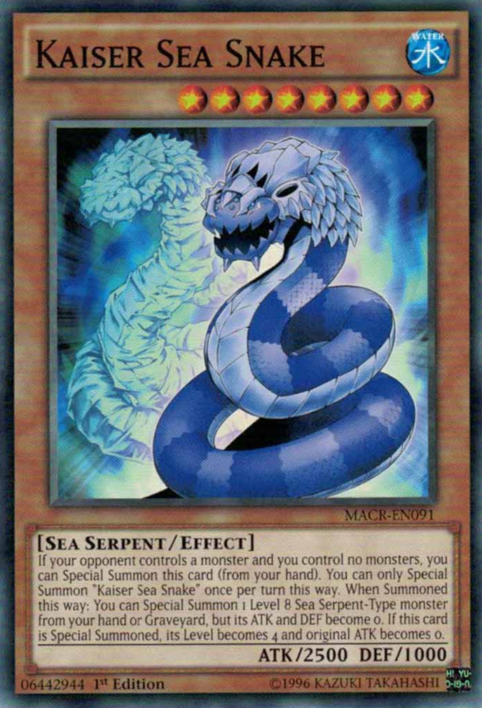 Kaiser Sea Snake [MACR-EN091] Common - Duel Kingdom