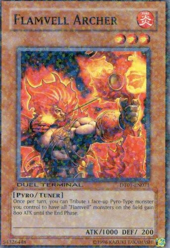 Flamvell Archer [DT01-EN071] Common - Duel Kingdom