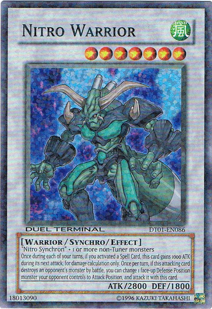 Nitro Warrior [DT01-EN086] Super Rare - Duel Kingdom