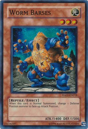 Worm Barses [HA01-EN018] Super Rare - Duel Kingdom