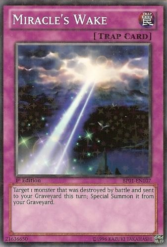 Miracle's Wake [BP01-EN107] Starfoil Rare - Duel Kingdom